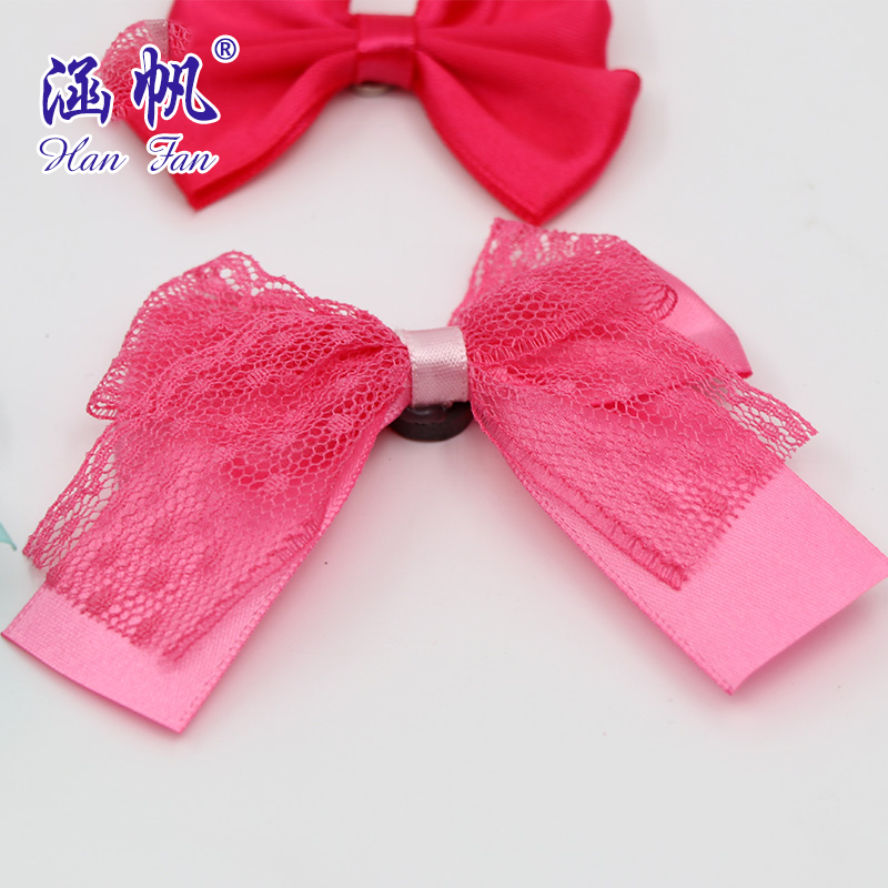 Factory direct sales of ribbon, silk ribbon, bow, satin ribbon, ribbed ribbon, dense polyester ribbon, chiffon head accessories in stock Specification image