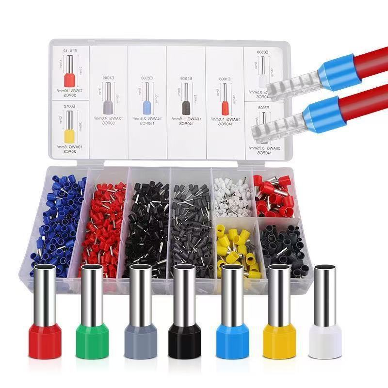 压线钳四边形10平方剥线钳端子组合套装hsc8 6-40.08-10平方电工细节图