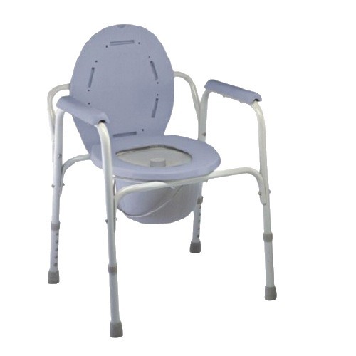 跨境专供老人马桶椅残疾人坐便椅可折叠洗浴凳沐浴椅可移动马桶白底实物图