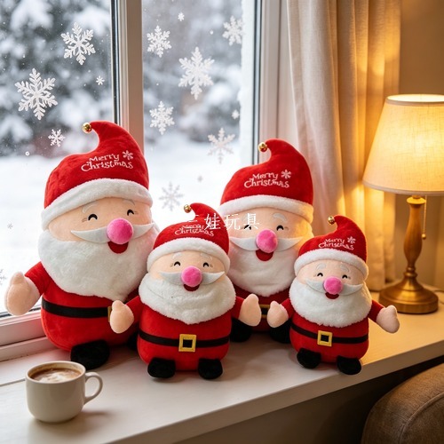 Navidad rojo santa dolls combos decoraciones de vacaciones colgantes de árbol de navidad decoración de regalos de navidad suministros Item Picture
