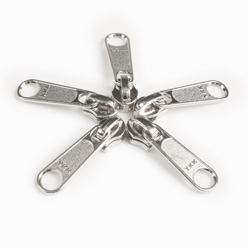 ykk正品3号尼龙CN长牌亮银拉头正穿反穿尼龙拉链箱包购物袋长拉锁