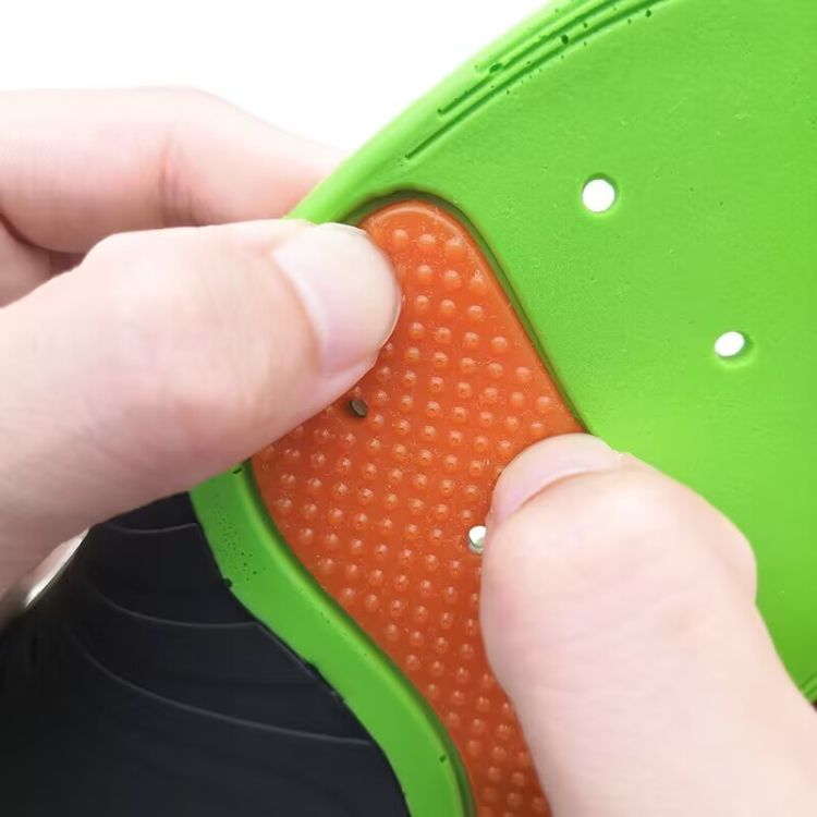Adult arch correction insoles, flat foot sole support pads, leisure sports shock-absorbing massage PU insoles for both men and women Item Picture