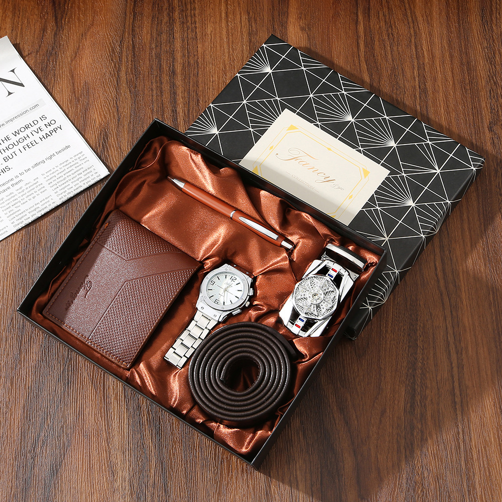 Cross-border Teachers' Day gift men's business gift set, high-end and practical Thanksgiving gift and souvenir box Specification image