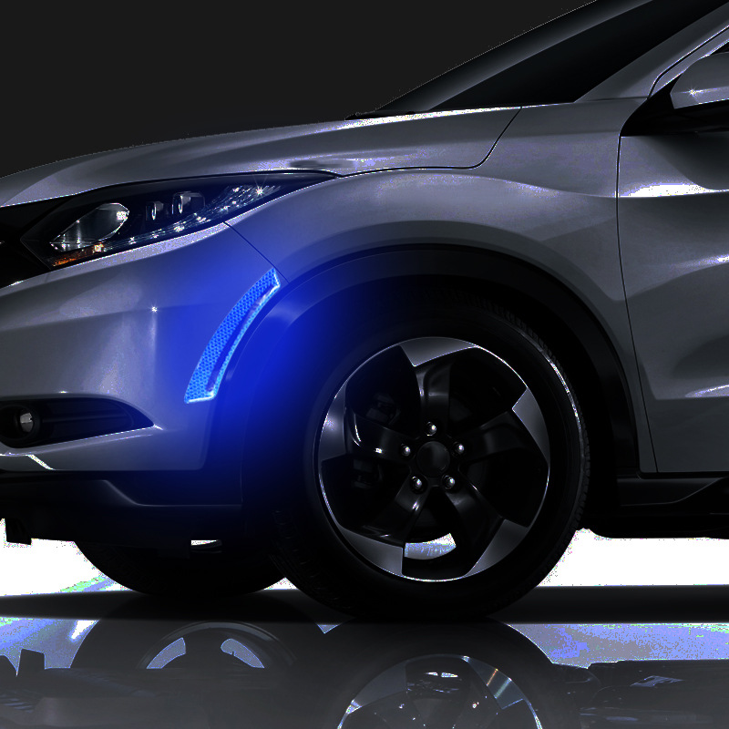 Car door anti-collision strips, anti-scratch, night reflective warning stickers, rear bumper, rearview mirror fenders, door bowl protective films Application Scenario