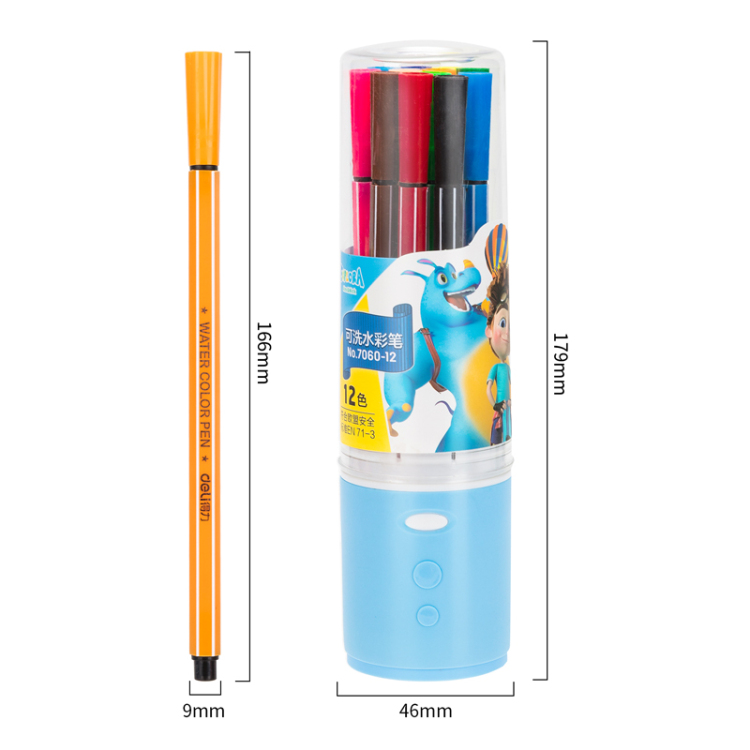 بقرطاسية جميلة ذات ستة قرون، 12 ملونة Specification image
