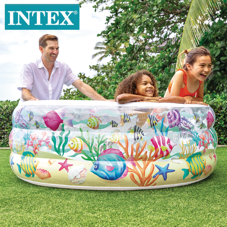bestway水池/intex/水池/镀锌板帆布蓄水池/游泳池亲子户外产品图