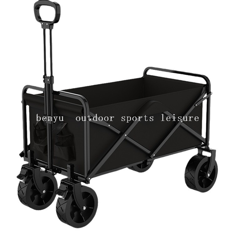 户外可折叠露营车 便携式小推车后开门营地车露营车户外用品露营桌椅露营椅子露营车