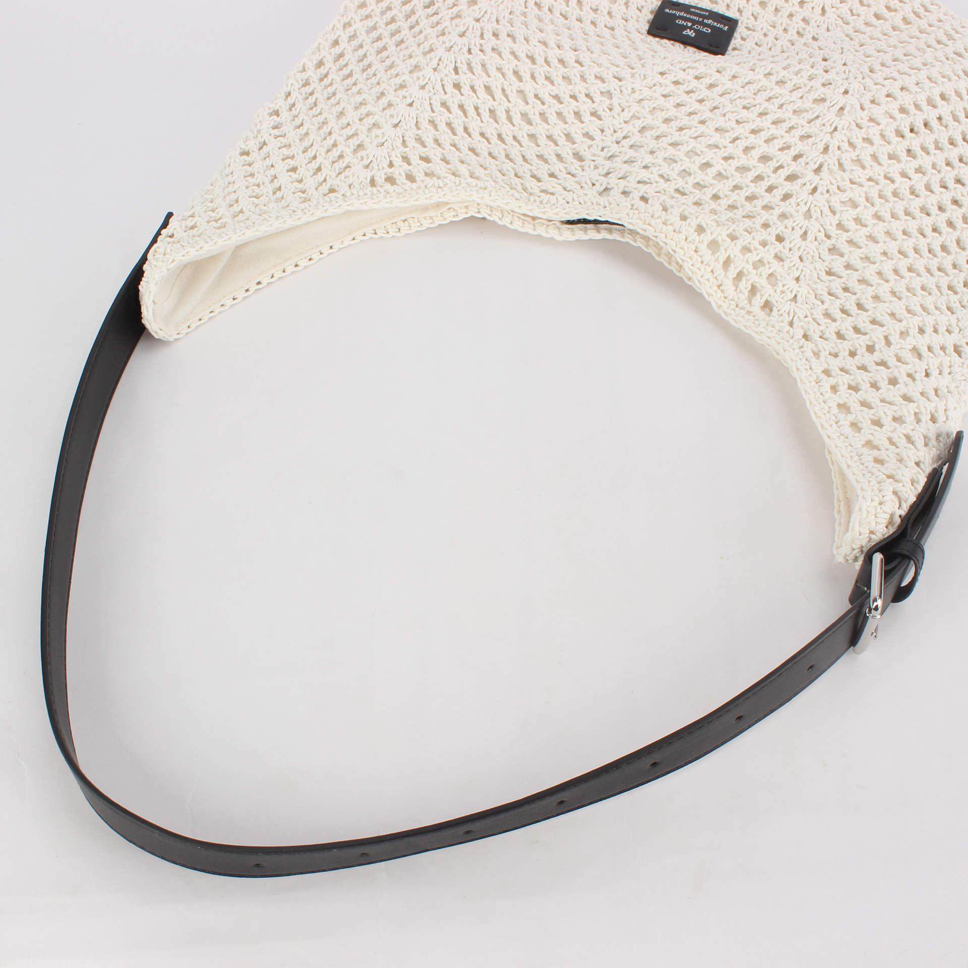 New amber rope hand-woven bag, a versatile and niche ladies' bag for beach vacations, leisure, daily commences and other occasions Item Picture