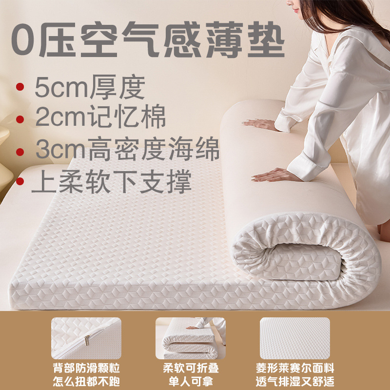 Memory foam mattress, home bedroom tatami, hotel rental, student dormitory single thickened mattress Item Picture