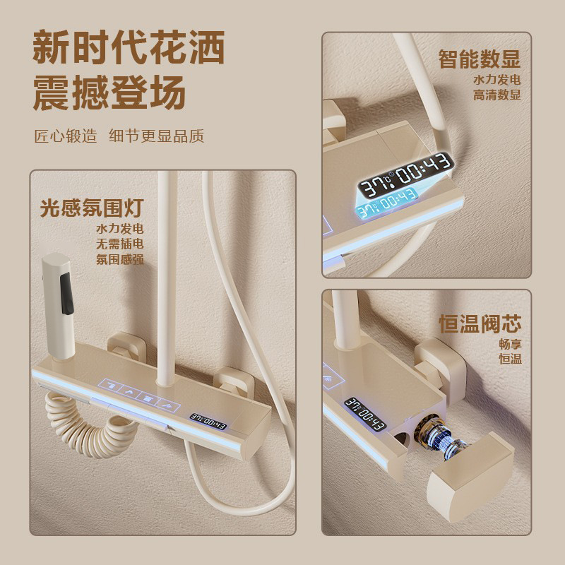 花洒套装/美肤花洒/五金龙头花洒/花洒头/卫浴花洒细节图