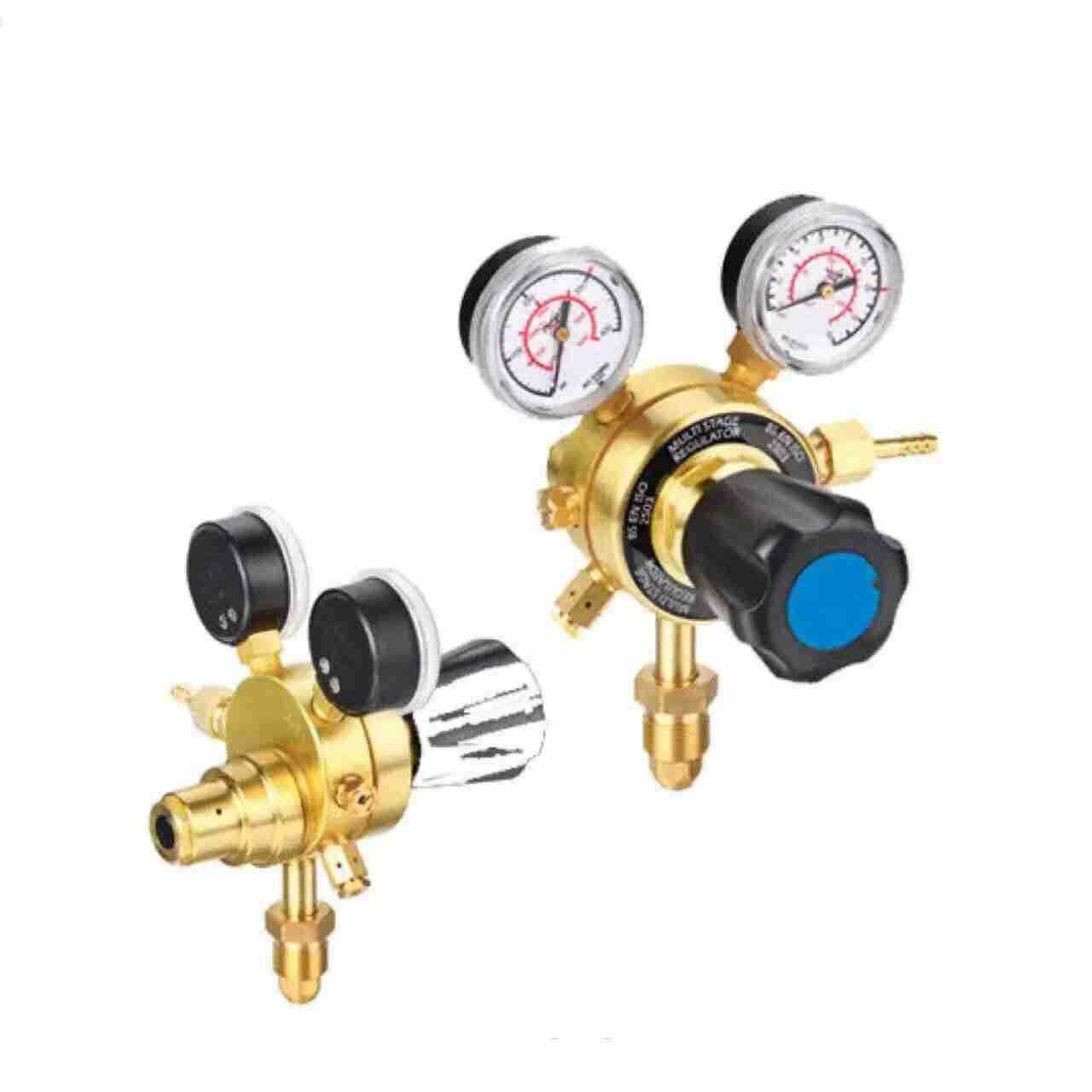 All-copper large valve body oxygen-acetylene carbon dioxide pressure gauge gas pressure reducer