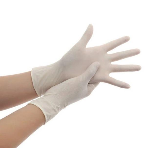 Disposable sterile medical Surgical gloves, powder-free surgical latex gloves surgical gloves full figure