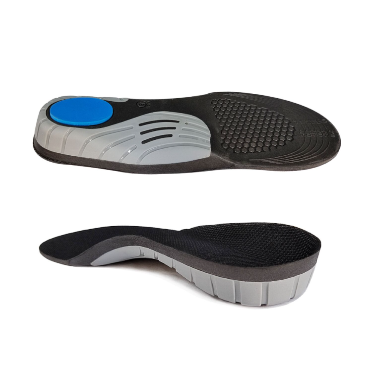 New flat foot correction insoles, men's and women's arch support orthopedic insoles, foot massage breathable insoles Specification drawing
