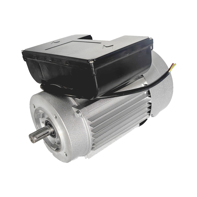 Single-phase aluminum shell double capacitor stretch type customized boiler fan oven equipment matching pure copper new material motor Application Scenario