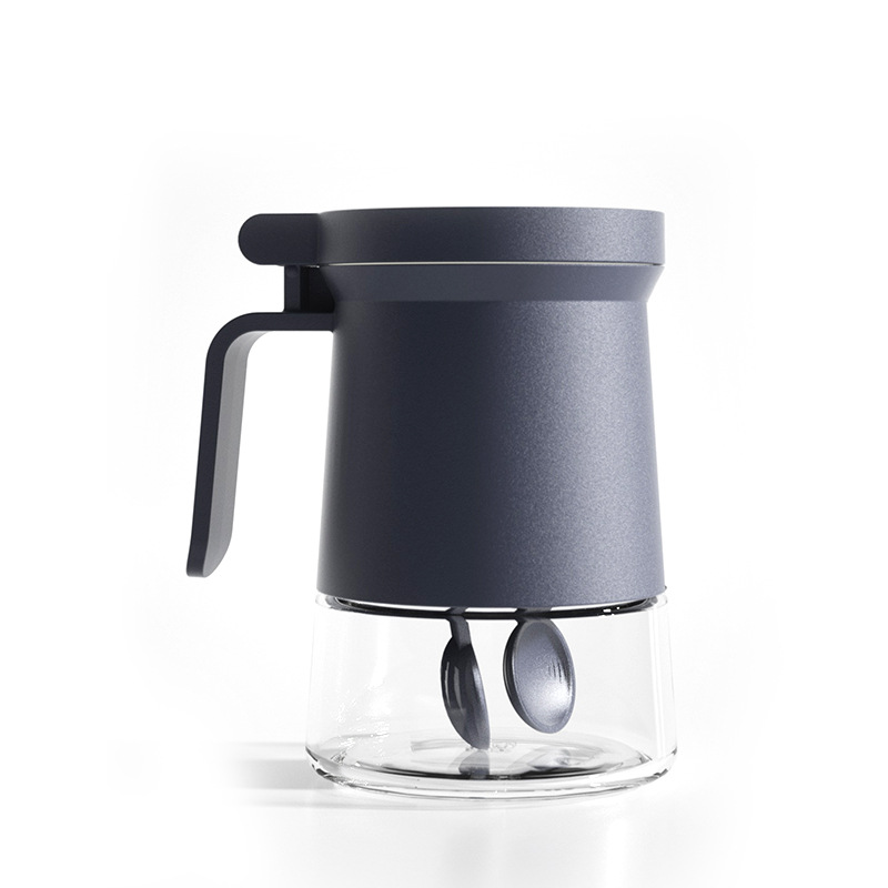 Seasoning jar, moisture-proof, foreign trade kitchen salt jar, seasoning jar, salt, monosodium glutamate, desiccant, controlled quantity oil pot set, seasoning box Application Scenario