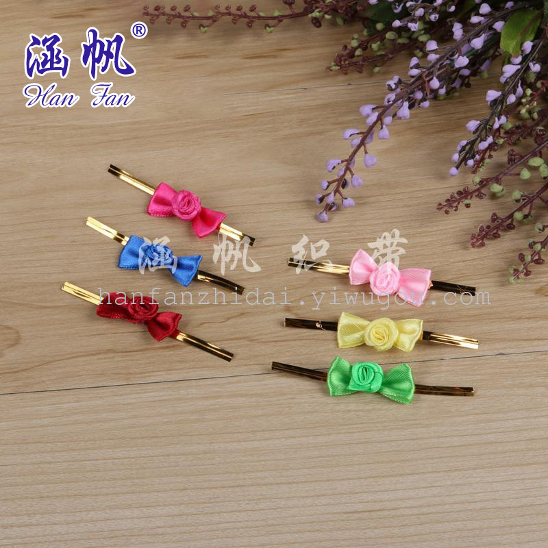 Bow decoration accessory: Wound and bonded square diamond bow