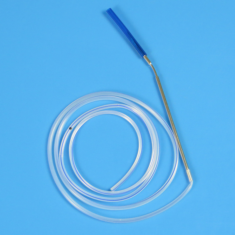 A disposable wound drainage negative pressure drainage device for foreign trade with a needle tube sleeve and polyvinyl chloride drainage system Specification drawing