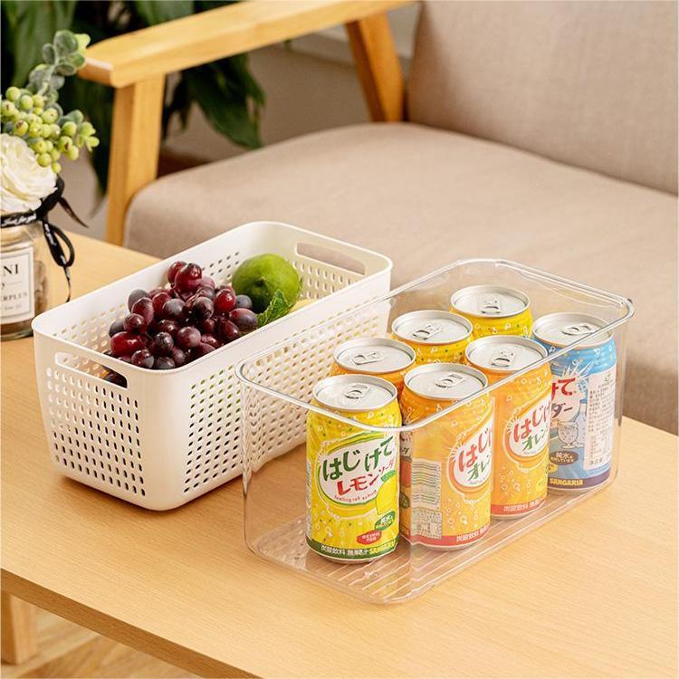冰箱收纳盒冷冻储物厨房整理果蔬储物塑料保鲜盒桌面杂物收纳盒产品图