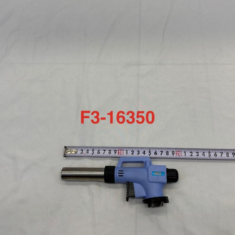 The 802B handheld card-type flamester is an upside-down outdoor singeing ignition gun Specification image