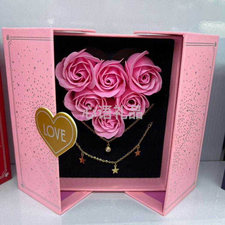 爆款首饰盒花，母亲节礼物、情人节礼物，教师节礼物，节日礼物等产品图