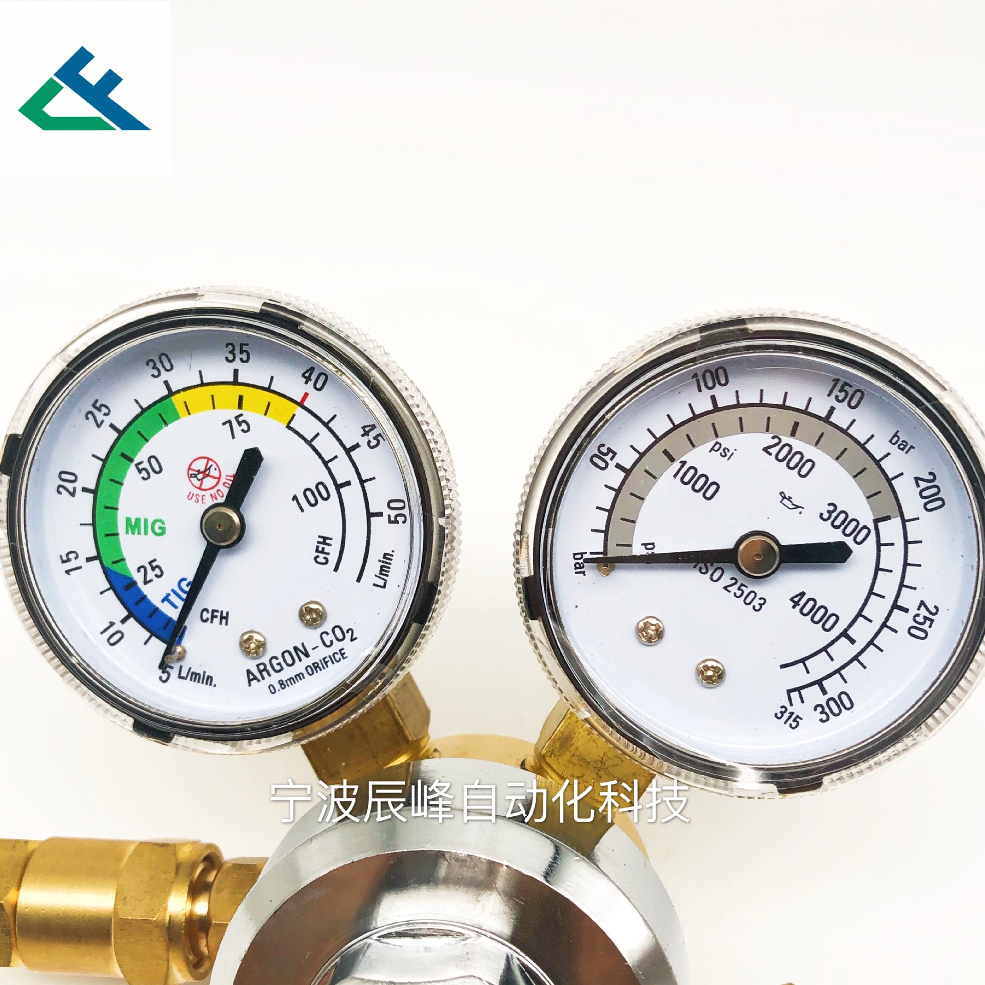 وتورّد الشركة الصانعة أجهزة ضبط الضغط الخارجية CGA580 لساعة وول مارت الكاملة من النحاس Specification image