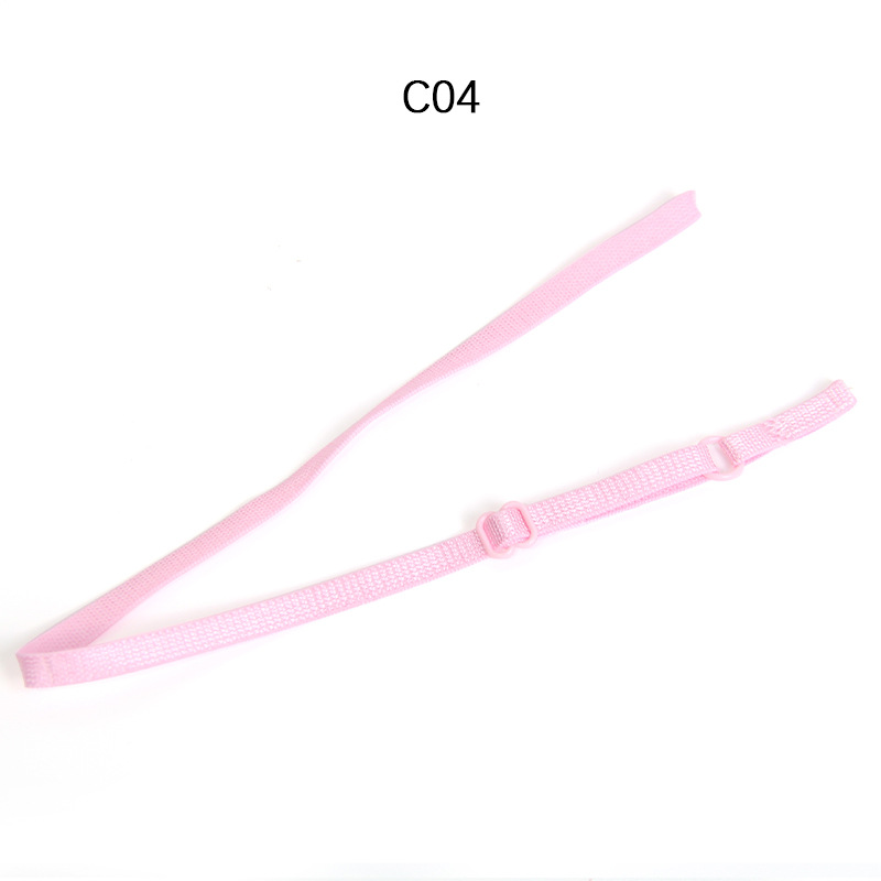 High-quality ready-made colored shoulder strap underwear, clothing accessories, adjustable elastic bands, baby clothes, beautiful back bras in stock Item Picture