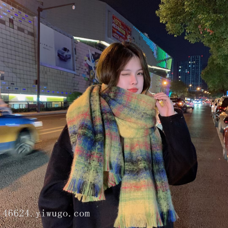 围巾/羊毛围巾/穆斯林头巾/头巾女款长款穆斯林/真丝丝巾白底实物图