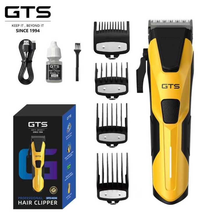 GTS-6036 外贸批发 专业无刷电机电推剪套装 充电理发剪产品图