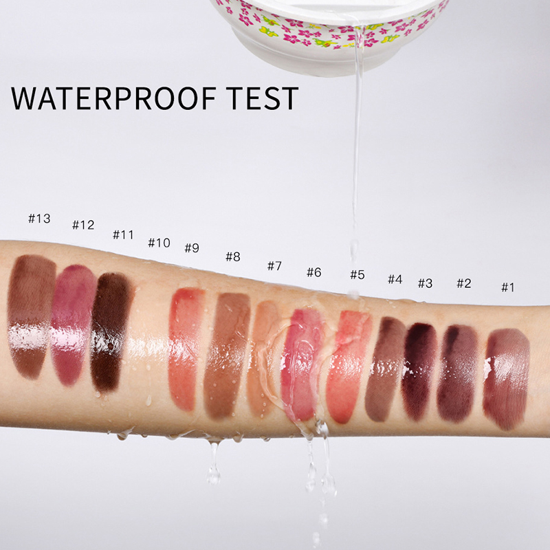 Butter Glossy Glitter Transparent Lip Gloss Moisturizing Herbal Mineral mirror effect Long-lasting color display Application Scenario