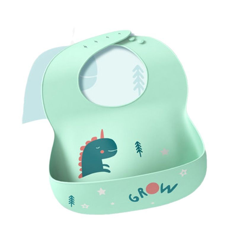 Liquid silicone bibs, baby three-dimensional food bibs, waterproof and no-rinse bibs for infants, super soft silicone bibs direct sales and wholesale Application Scenario
