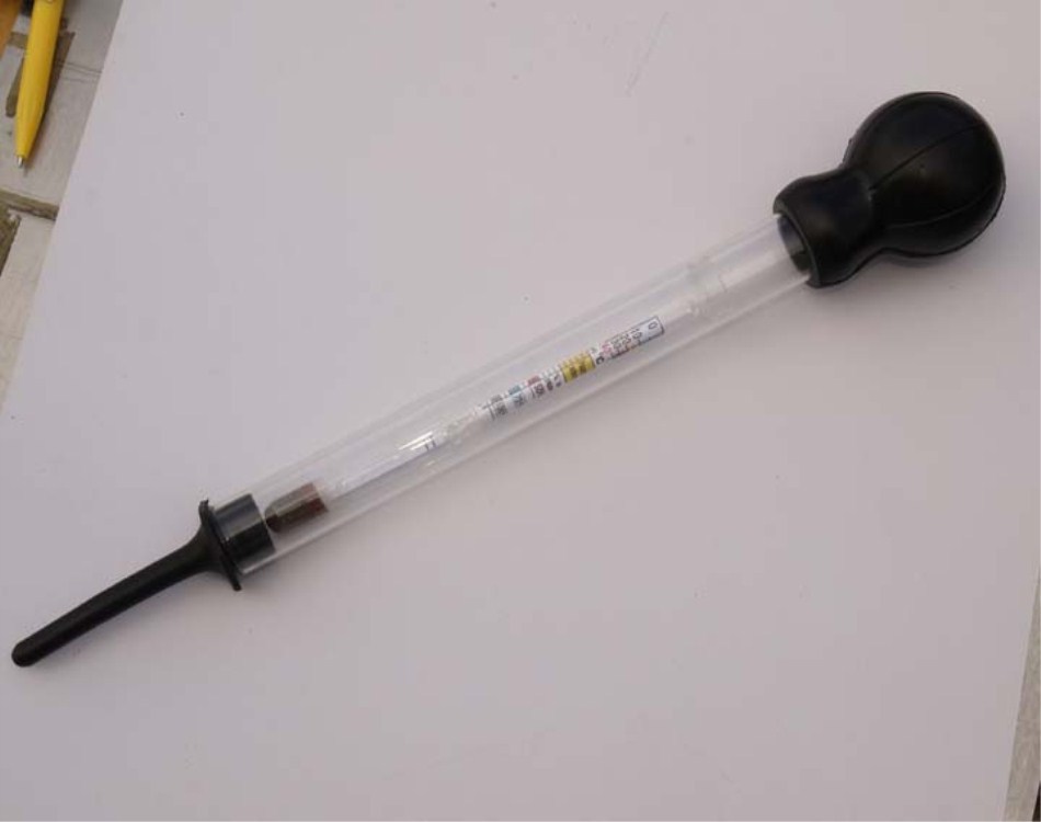 电液密度计   电瓶液密度计   电瓶液比重计产品图