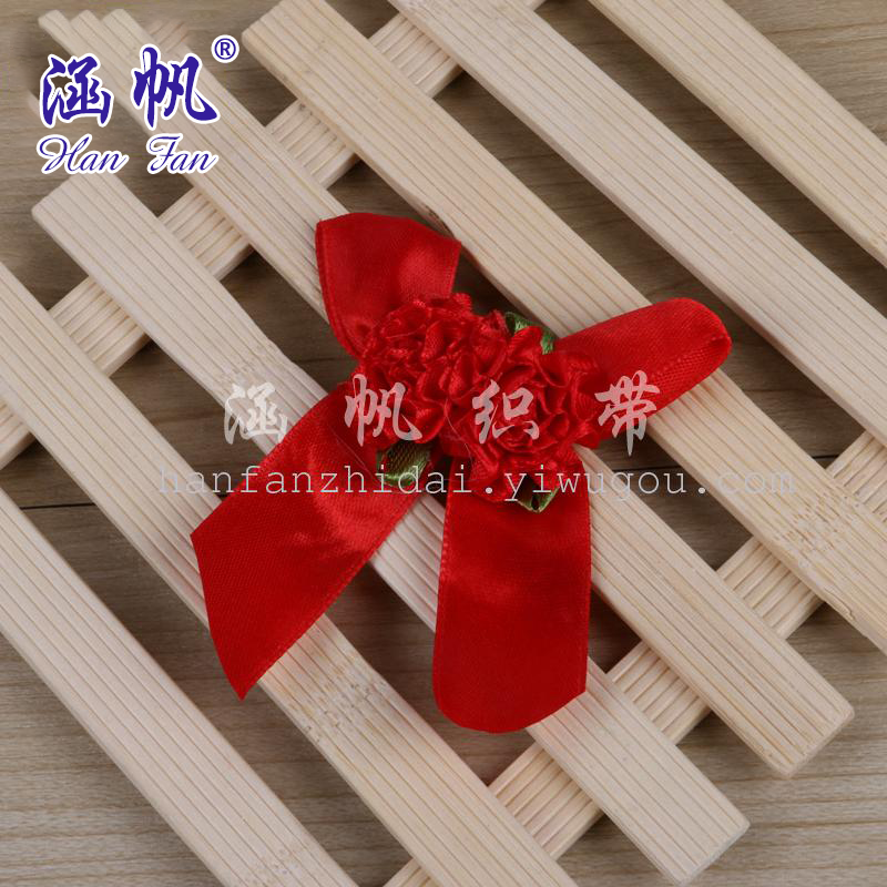 Premium red bow tie accessories, retro tie, fashionable men's collar decoration