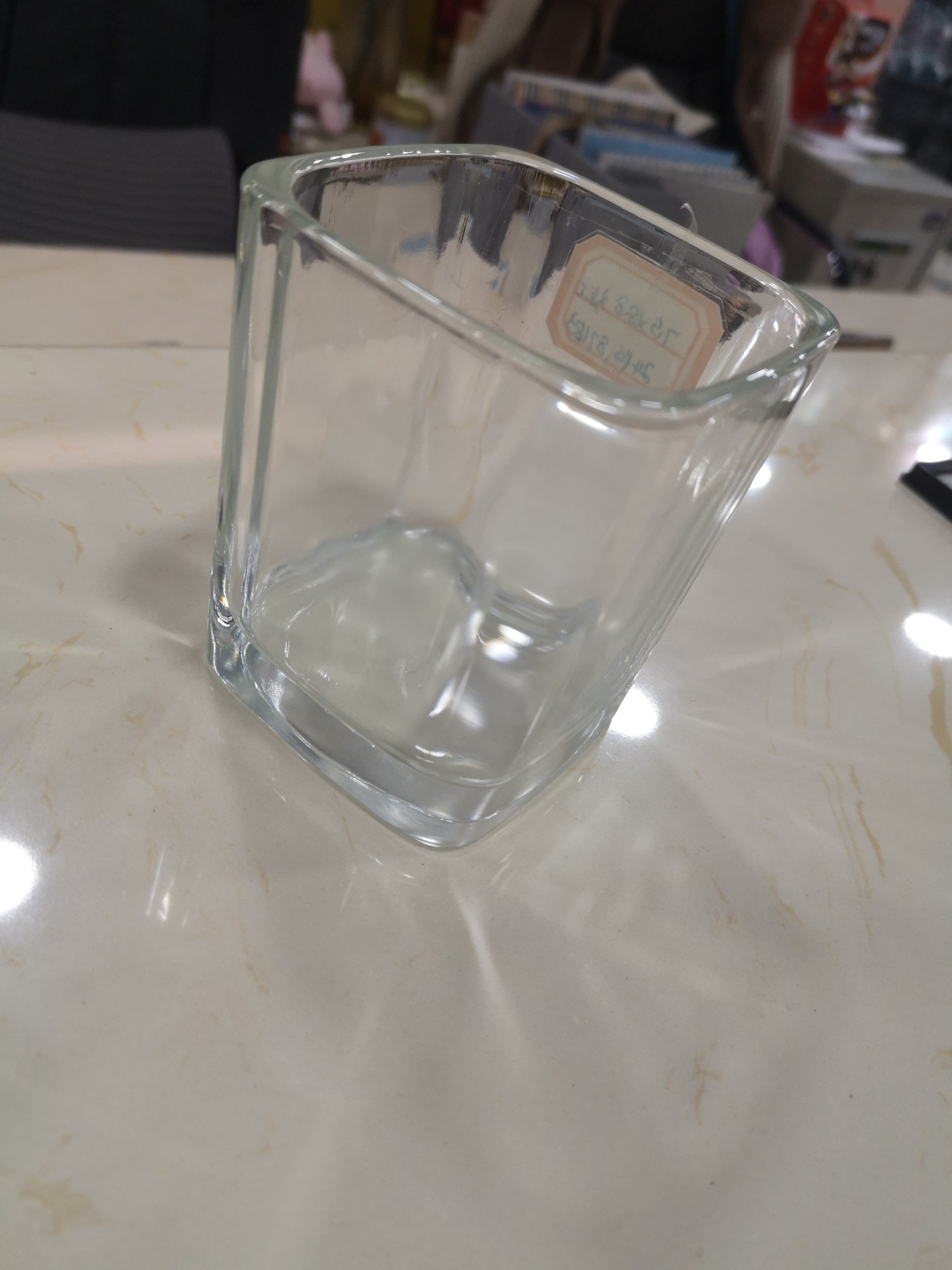 方缸玻璃杯酒吧适用大气美观产品图