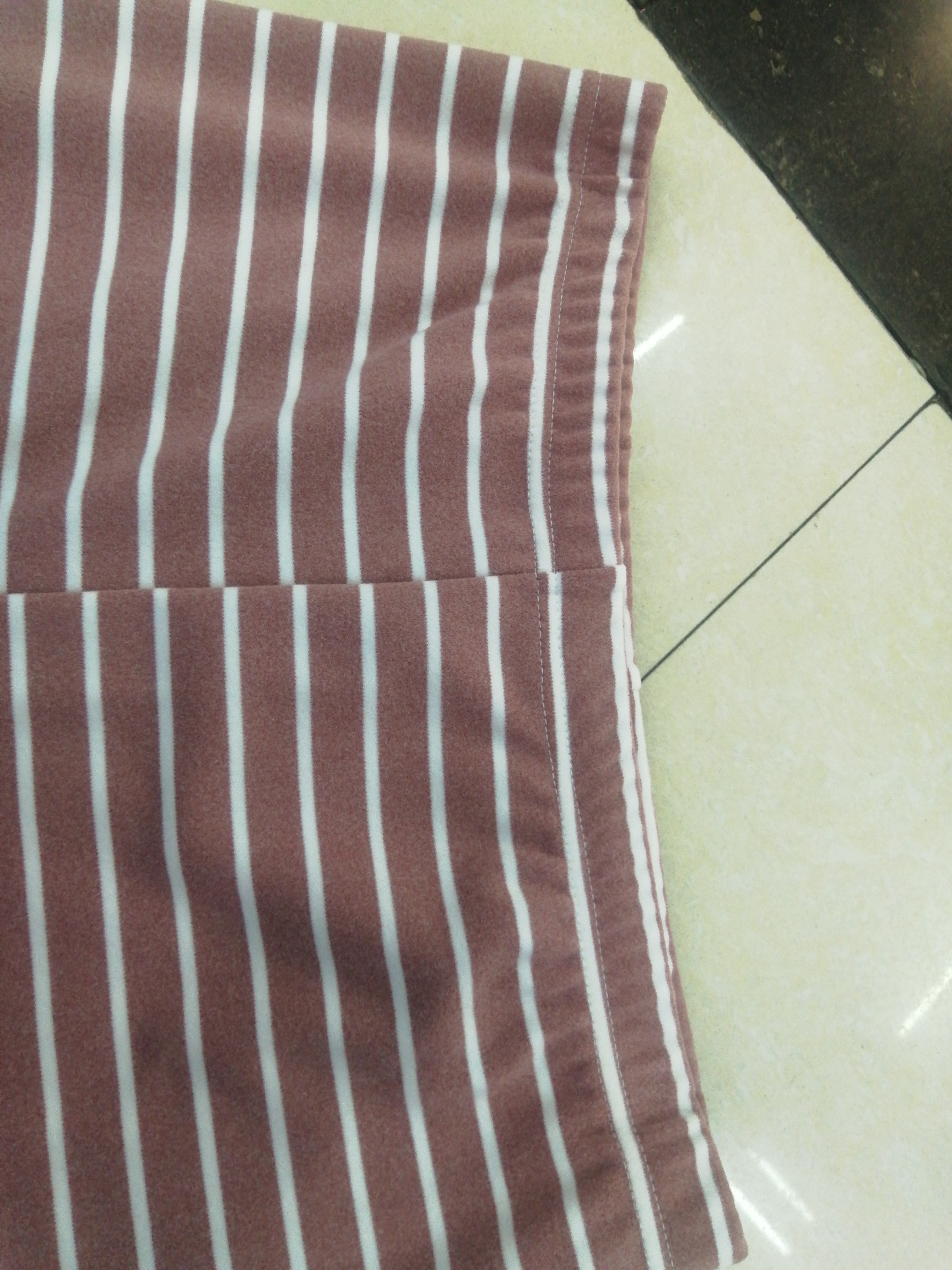 Silk Dan Shield Thickened Velvet Color Striped Leggings Warm Pants Skin Friendly Comfortable Breathable Long Johns Specification drawing