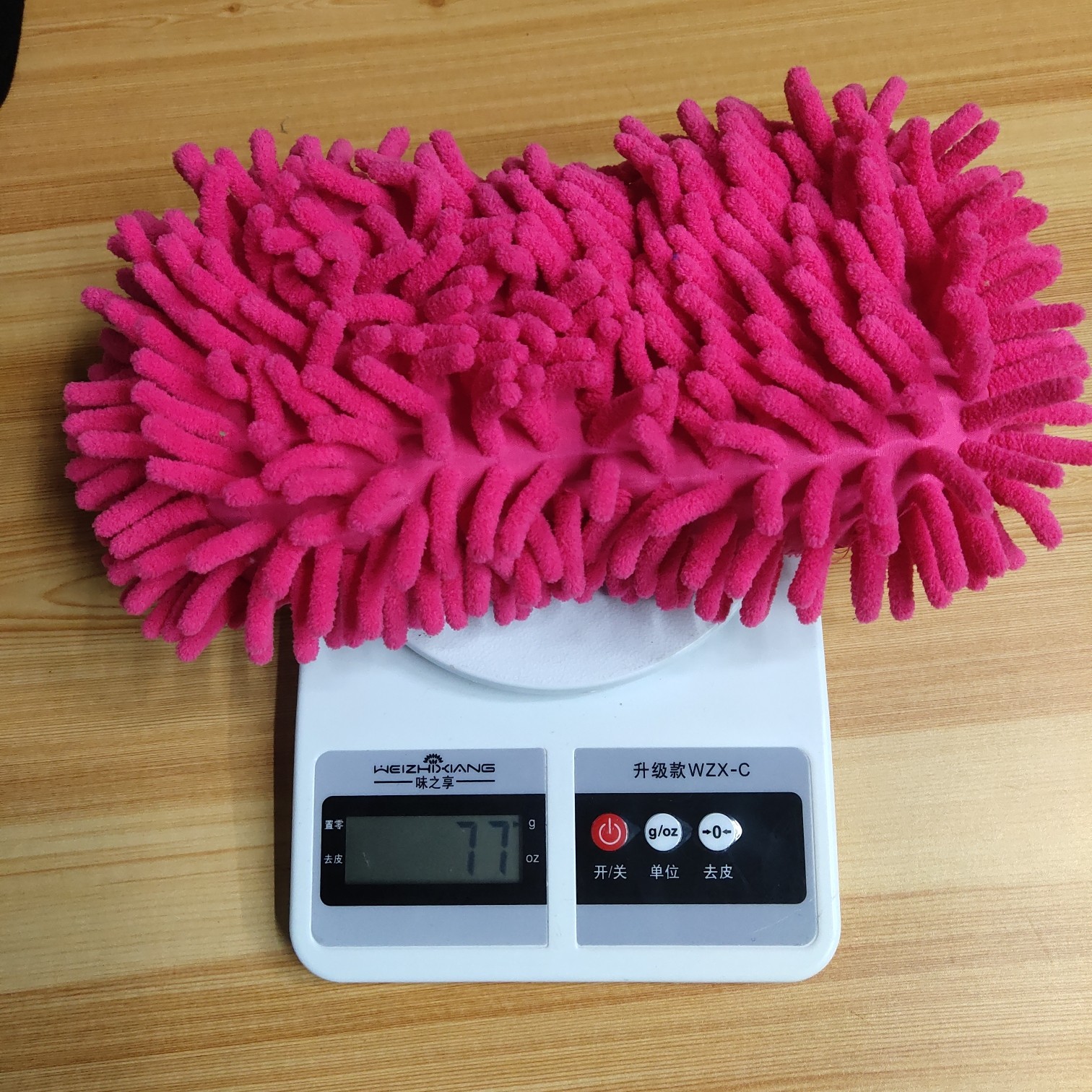 Chenille Car Wash Sponge Block Extra Large Encryption Item Picture