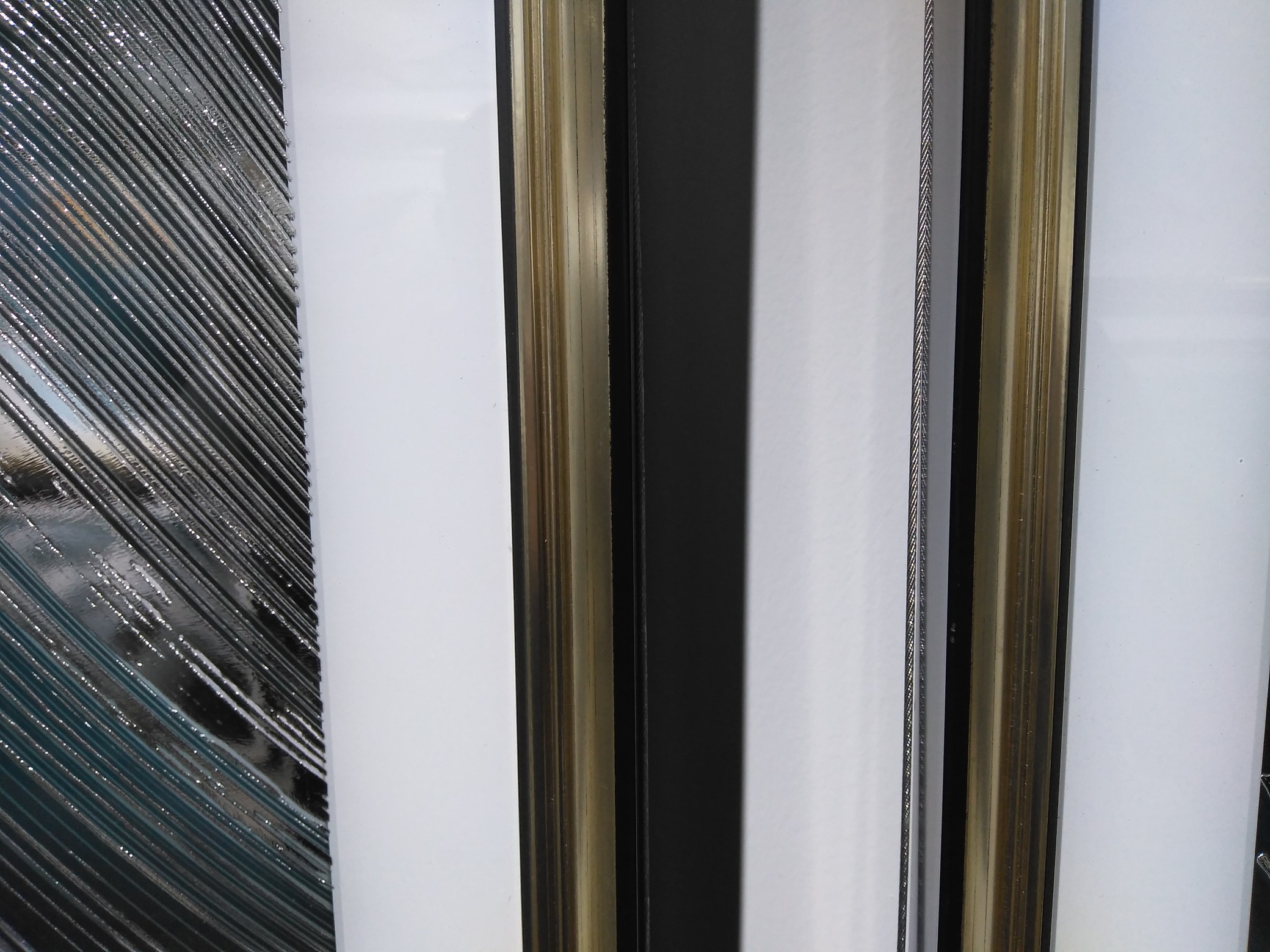 Hua Hong World Painting Warehouse 60X80cm Glass Silver Plated Painting Specification drawing