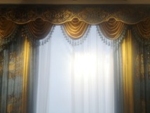 布朗斯欧式风格客厅窗帘高贵奢华遮光价格为380元/米