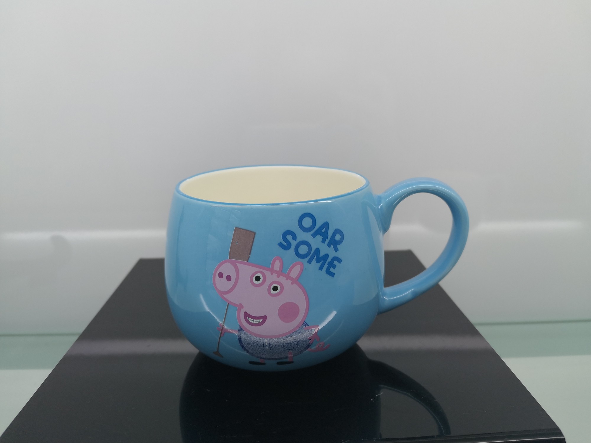 Licensed peppa Pig Summer time Ceramic cup cartoon printing water cup independent color box packaging thumbnail