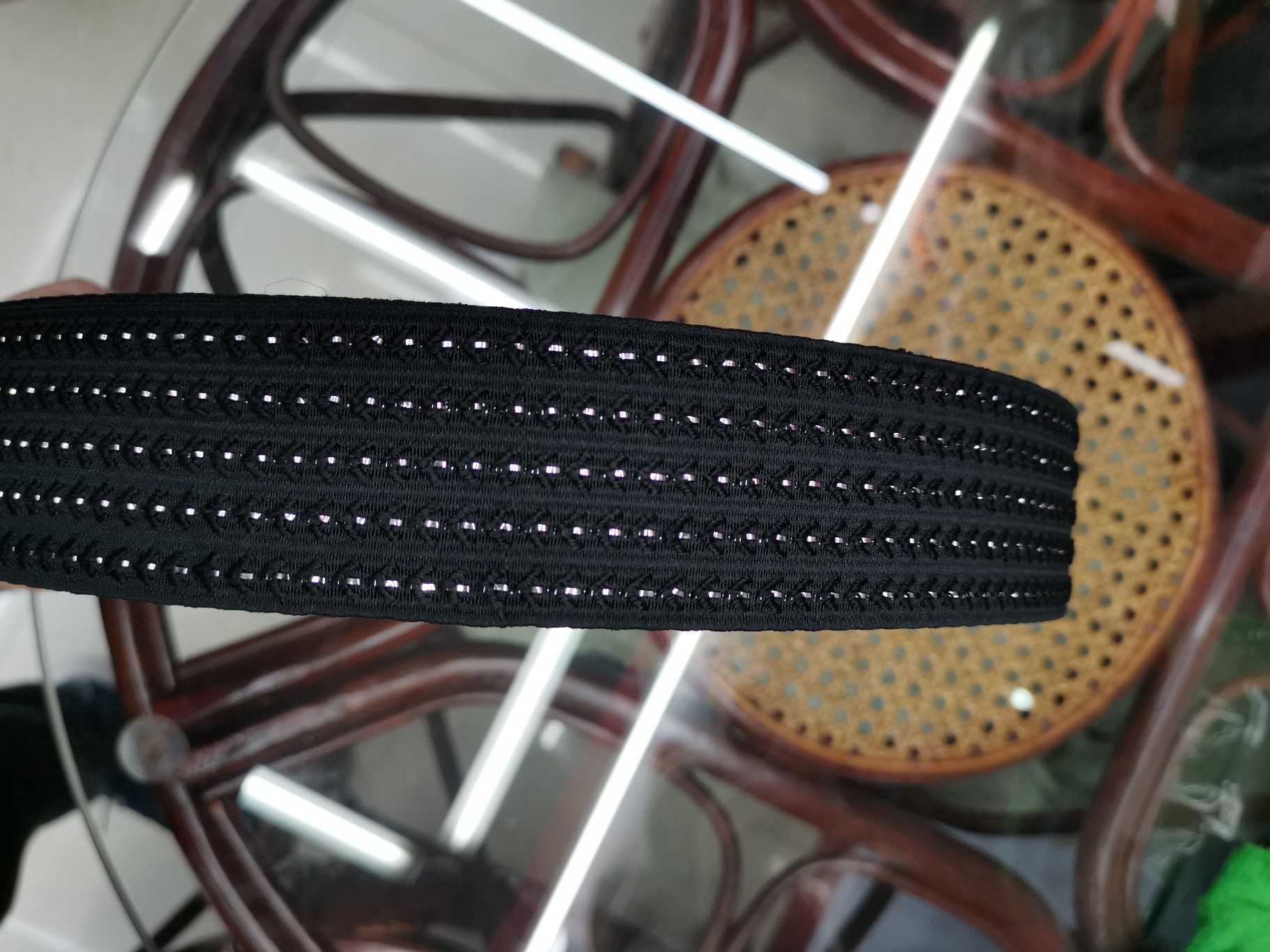Full Sky Star webbing elastic band yarn factory direct sales Specification image