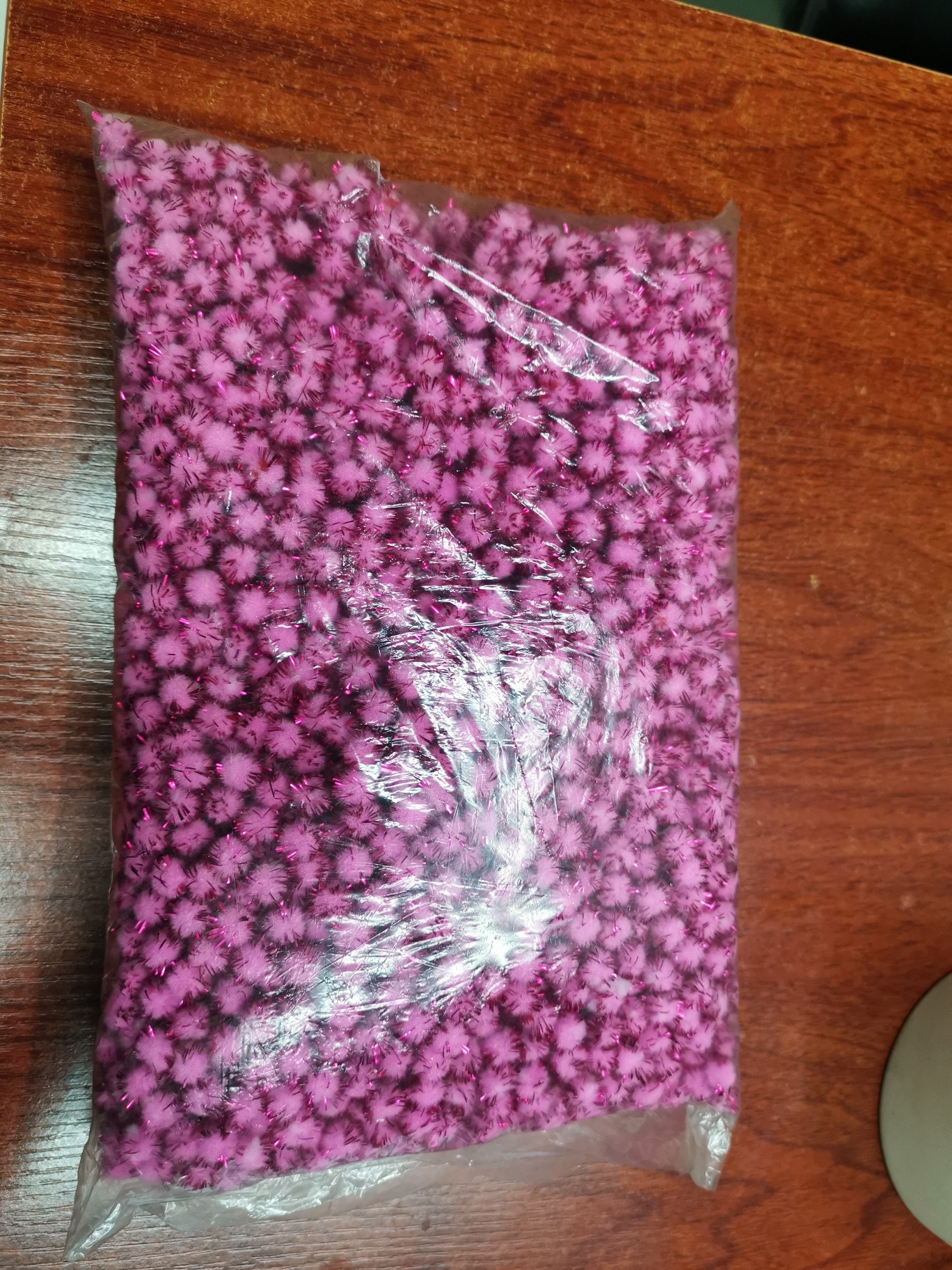 金丝球金葱毛绒球厂家直销