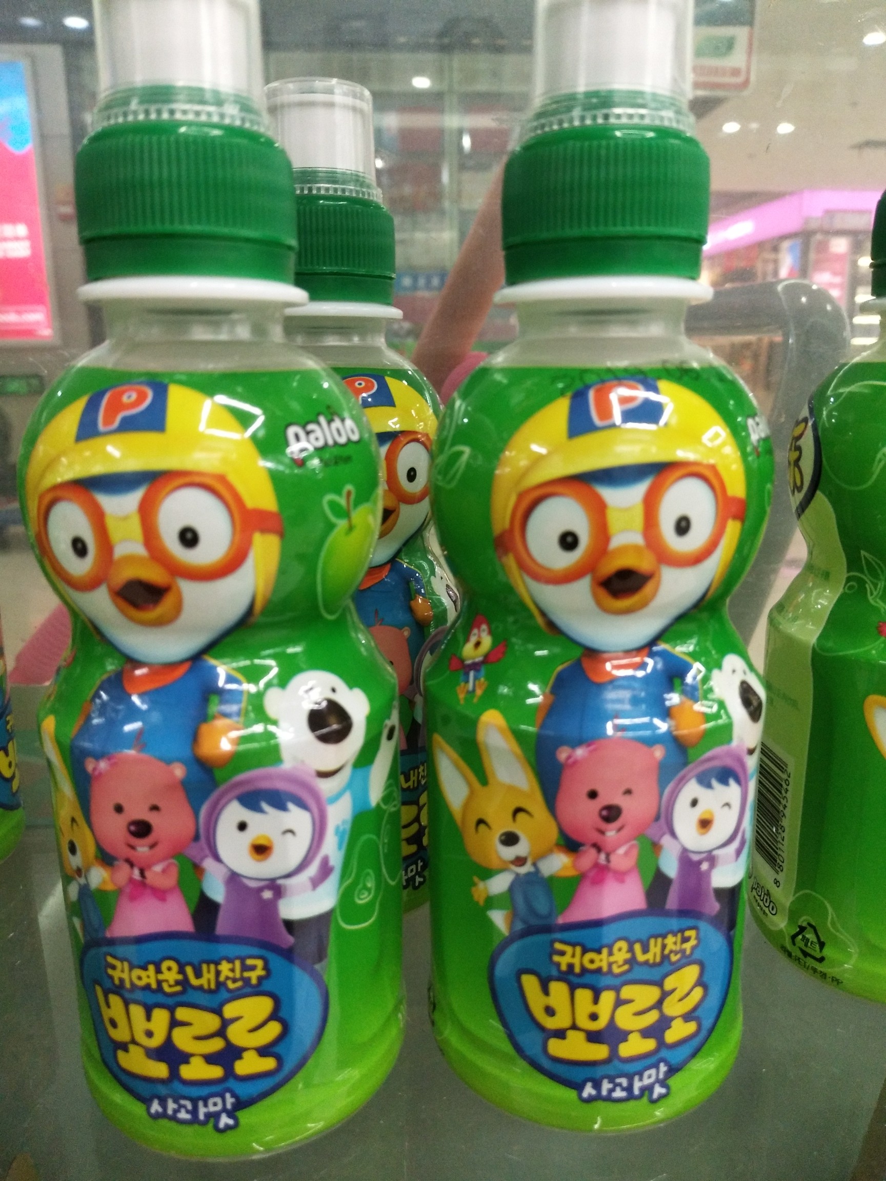 啵乐乐苹果味饮料