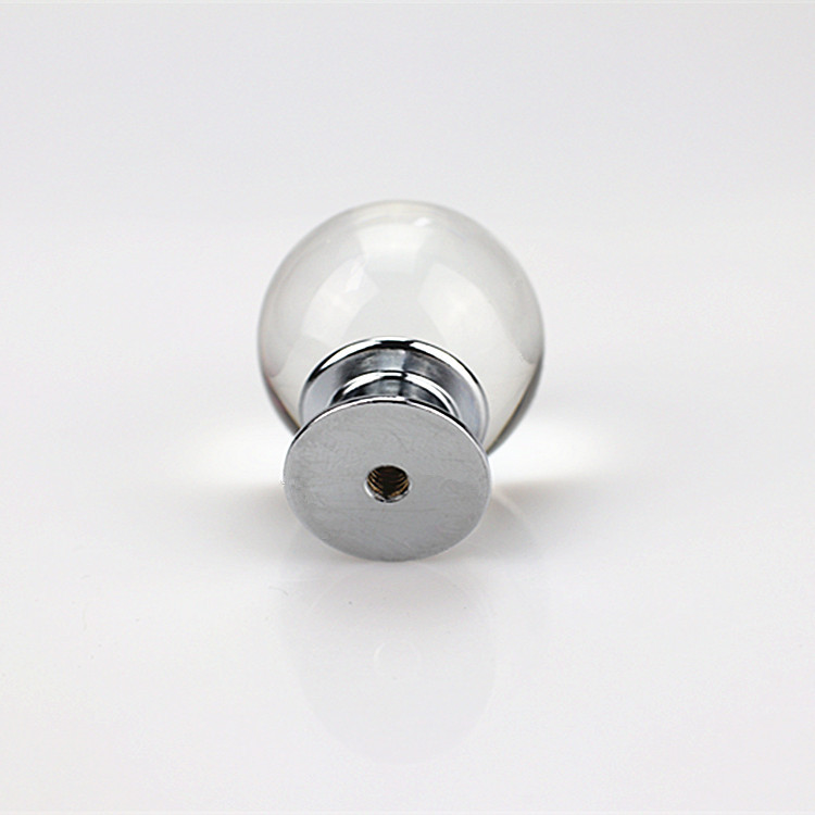 义乌好货 30mm水晶光球拉手抽屉橱柜拉手家具五金门把手细节图
