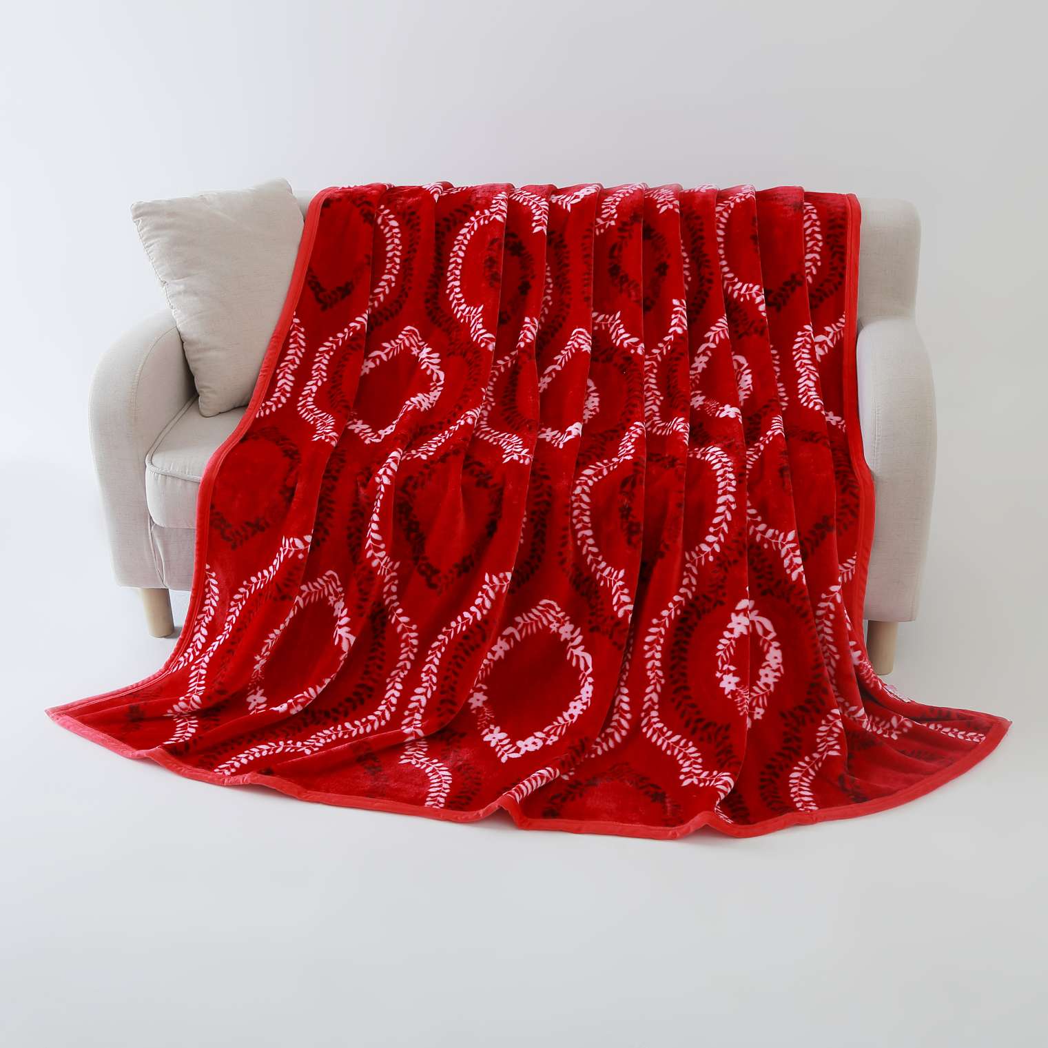 欧式大尺寸柔软巴黎绒毛毯法莱绒毯子200*230