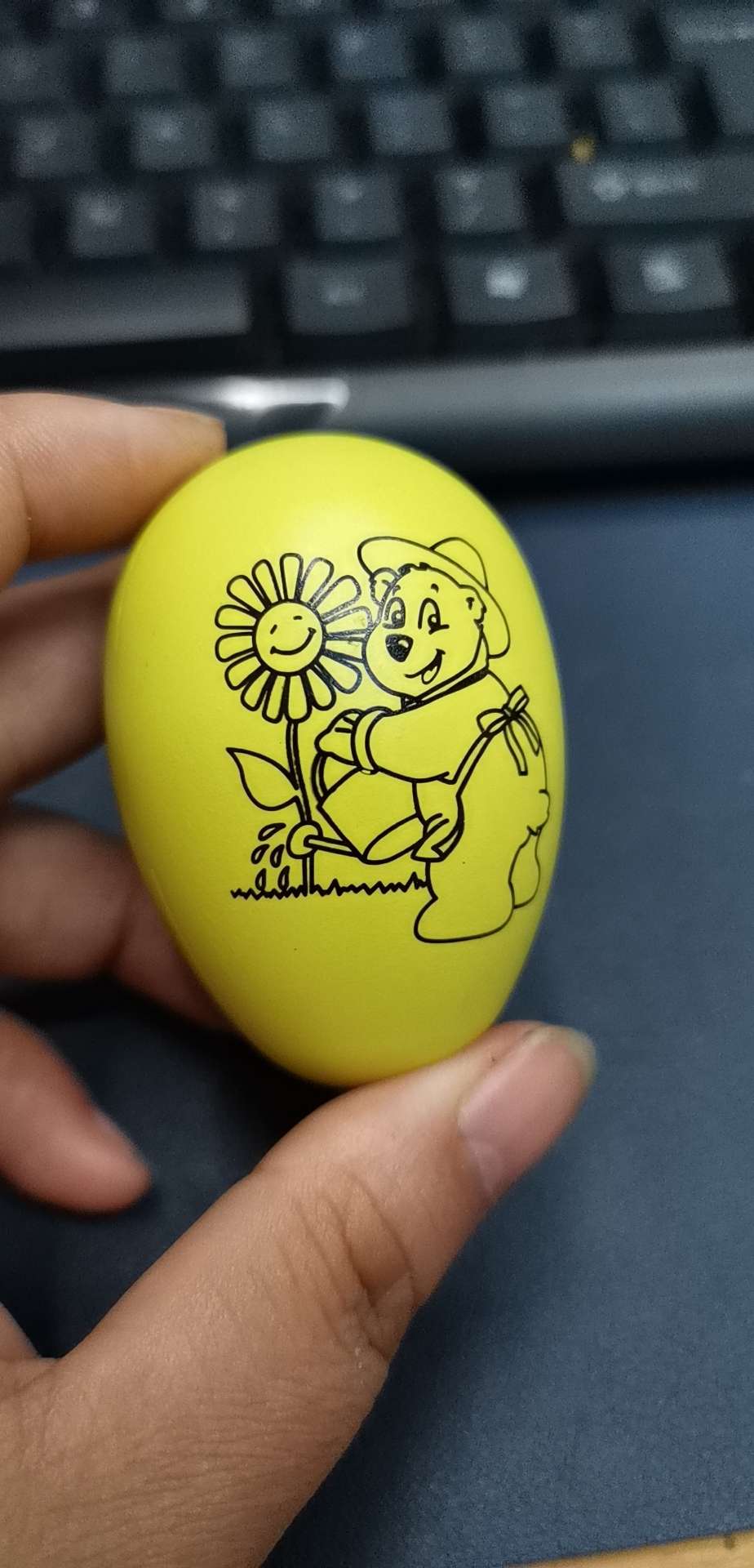 Table Tennis Egg Resurrection Egg Children's Coloring Dⅰy Handmade Creative Toy undefined