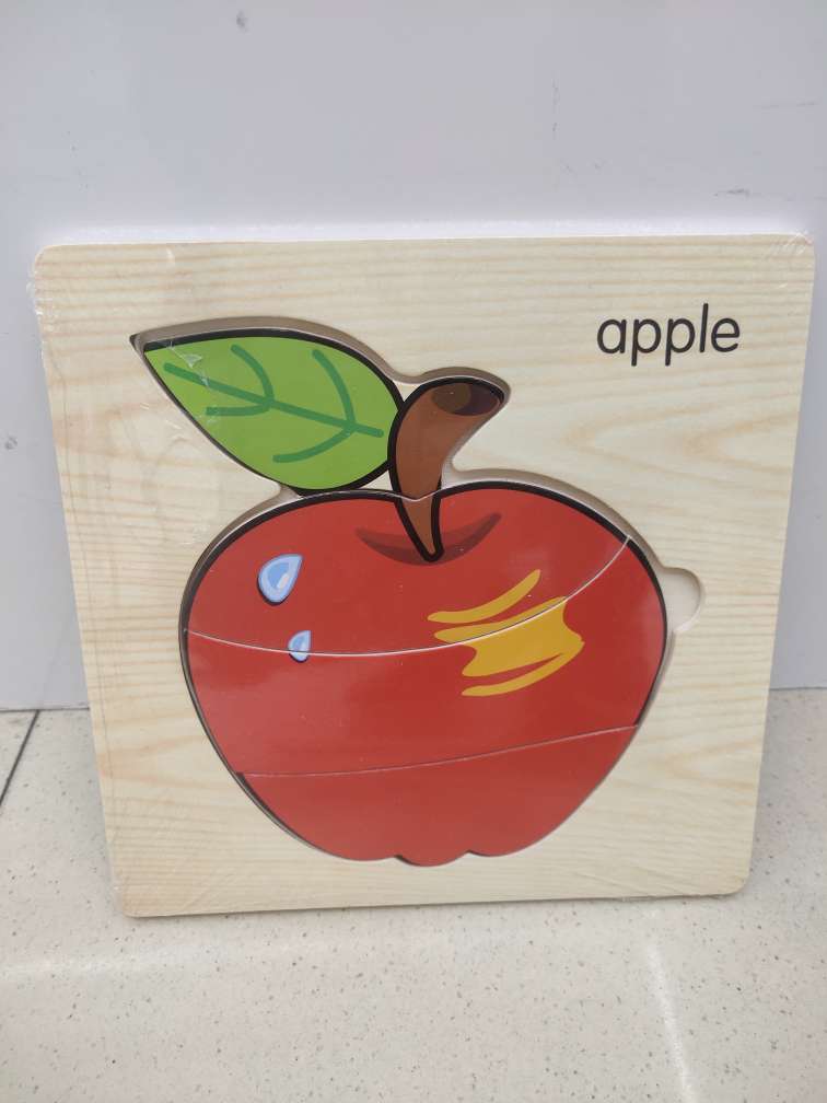 木质卡通动物拼图儿童早教拼板拼图玩具童积木游戏