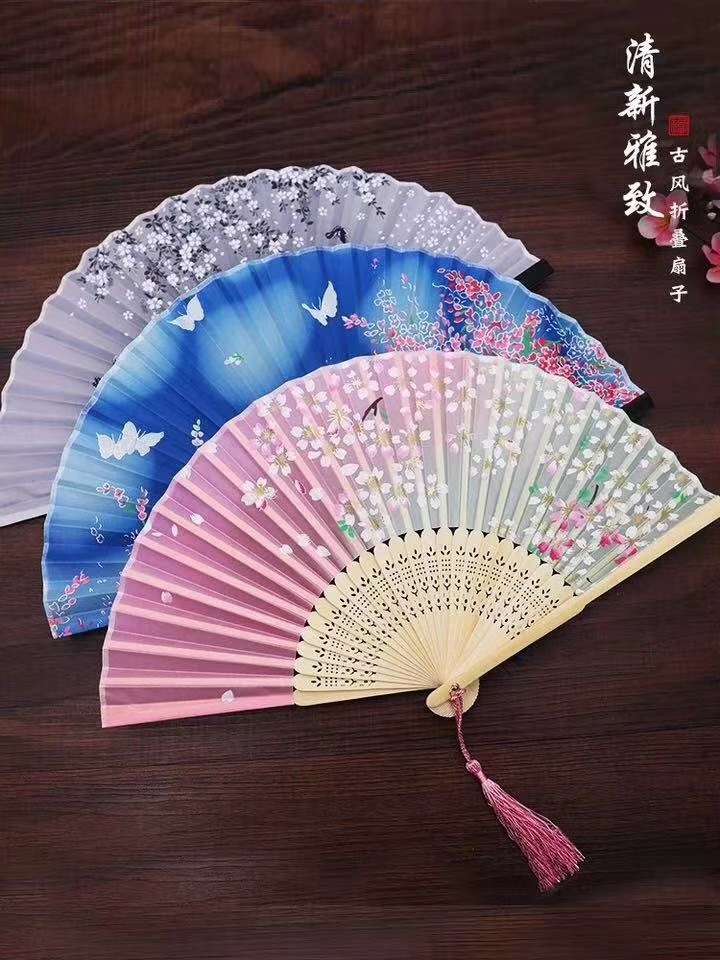 扇子/折扇/蒲扇/扇子女夏/扇子男女中国风细节图