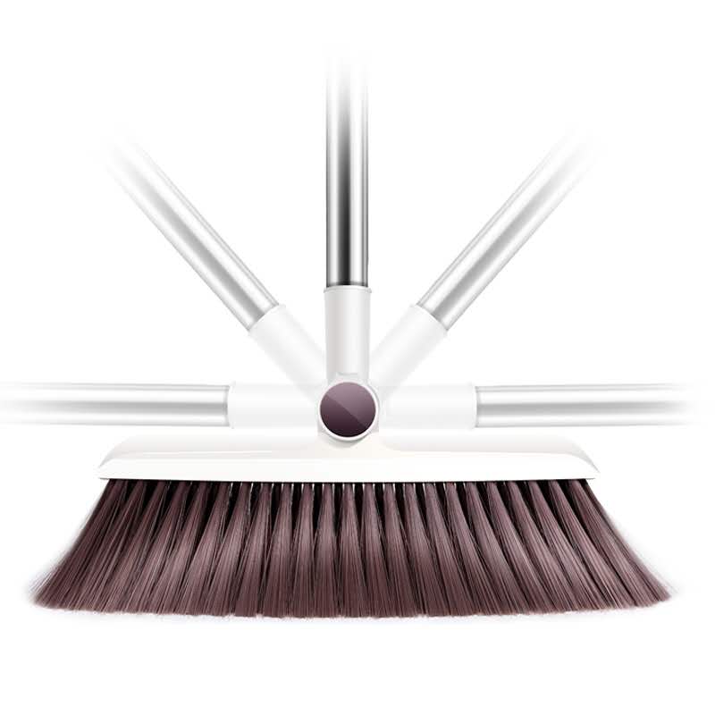 The broom set is a household broom and dustpan combination wonder. The broom head can rotate 180 degrees. If there is hair on the broom head, you can gently scrape it against the teeth of the dustpan. Each box contains 30 sets, with 15 sets in one inner box undefined