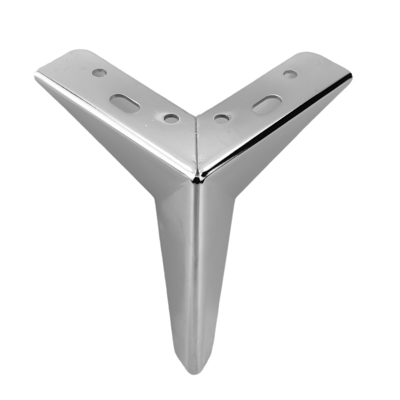 义乌好货 菱形三叉脚沙发脚柜脚现代轻奢金属沙发支撑腿