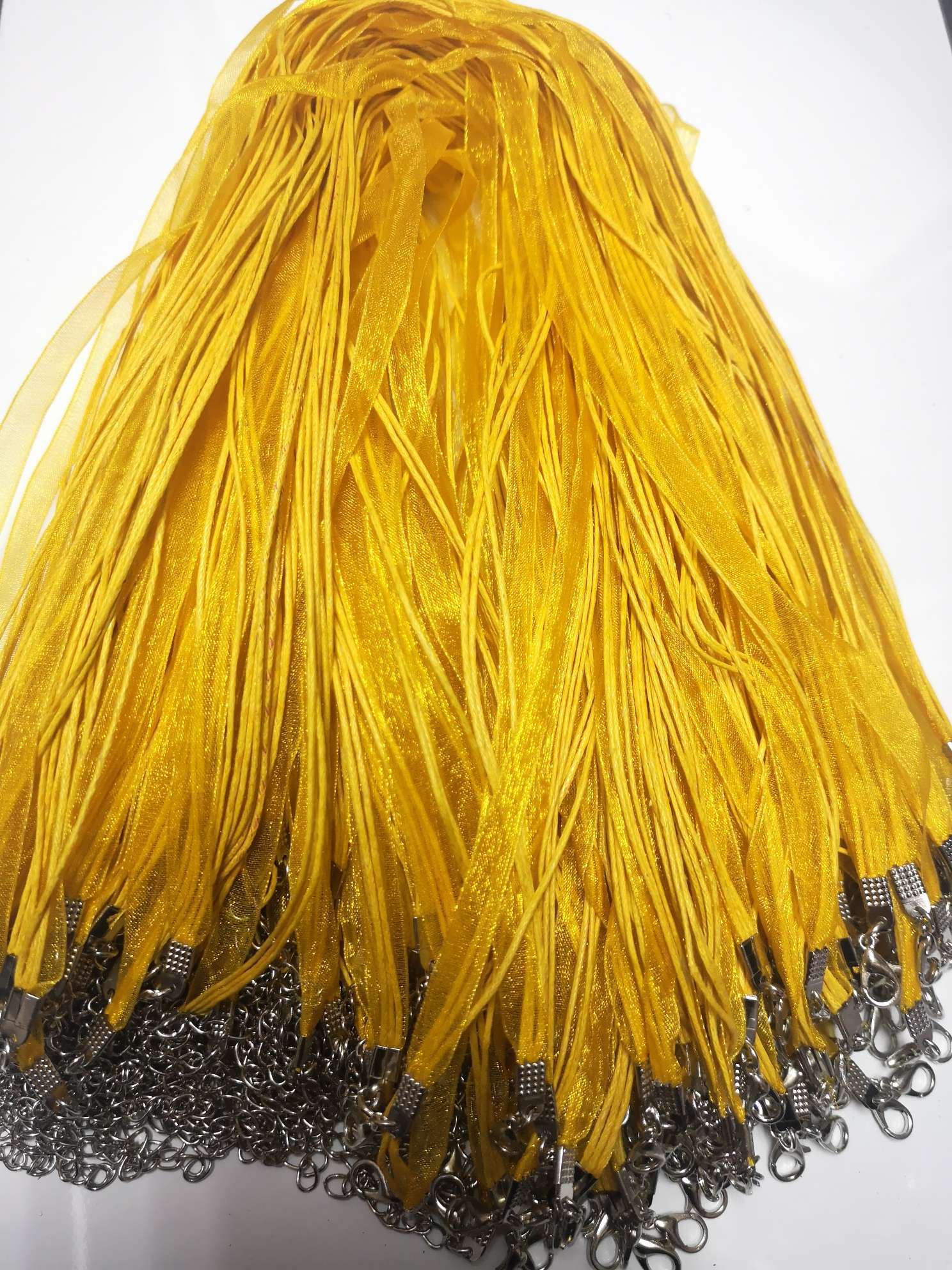 Yarn rope 3+1 (yarn belt with wax thread) 45cm a large number of colors in stock undefined