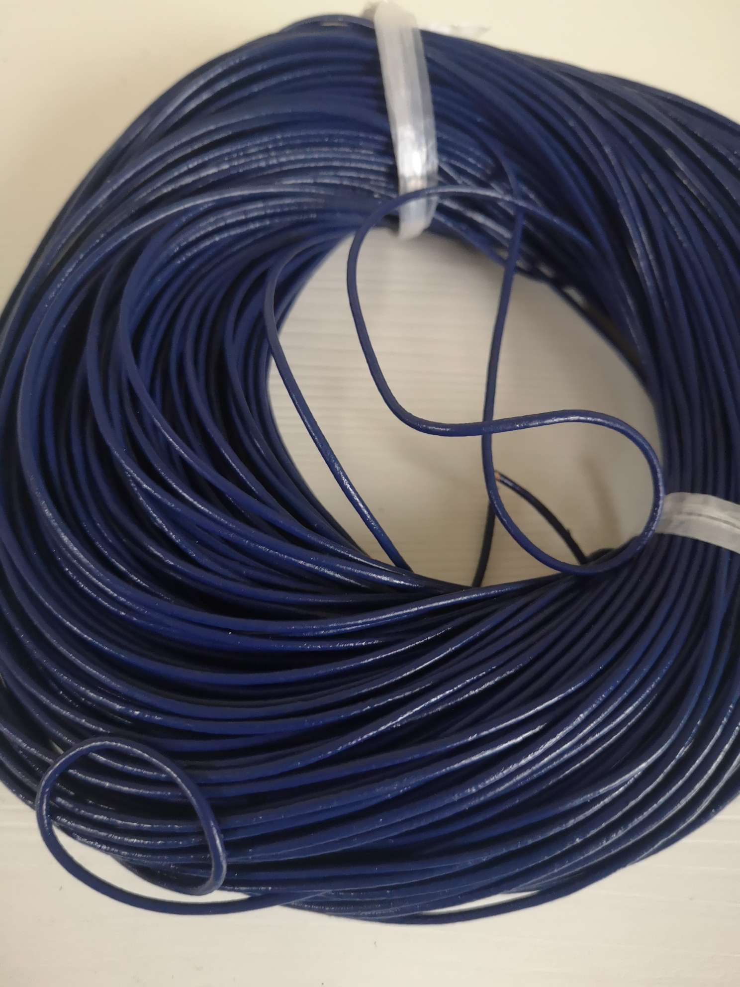 1.5mm cowhide rope 100 meters long Specification drawing